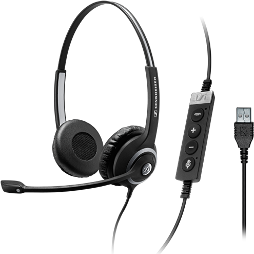 EPOS I SENNHEISER IMPACT SC 260 USB MS II - Headset - On-Ear - kabelgebunden - Schwarz von EPOS
