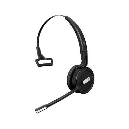 EPOS Impact SDW 5016, Einseitiges kabelloses DECT-Headset Triple-Konnektivität, Noise Cancelling-System, Optimiert für von EPOS