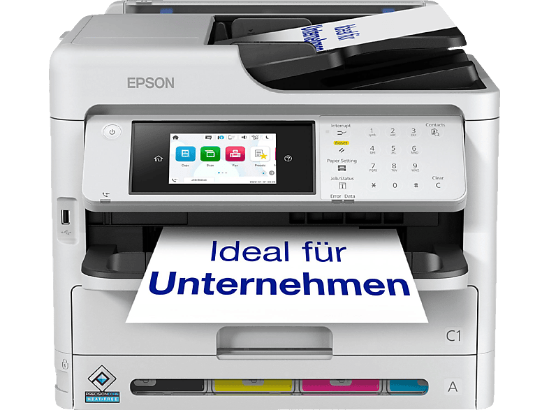 EPSON WorkForce Pro WF-C5890DWF BAM Tintenstrahl Multifunktionsdrucker WLAN Netzwerkfähig von EPSON