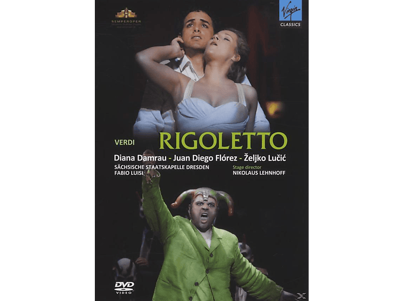 Diana Damrau, Juan Diego Florez, Zeljko Lucic, Sächsische Staatskapelle Dresden - Rigoletto (DVD) von ERATO