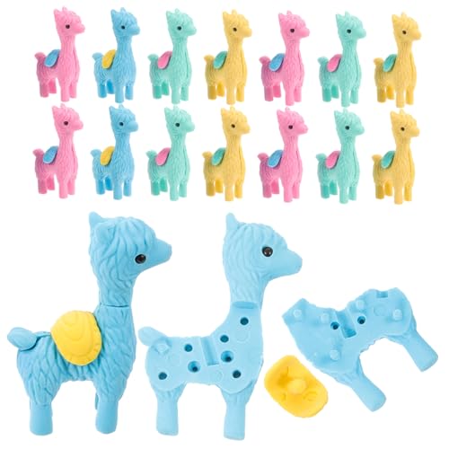 ERINGOGO 20St Radiergummi erasers for adventsgeschenke kinder schulzeug schulsachen scherzartikel bürogadges Krabbendekor Mini-Krabbenfigur kinderspielzeug Alpaka-Gummi Gummi malen von ERINGOGO