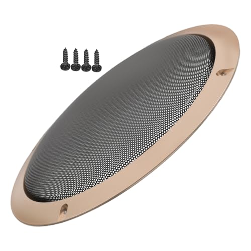 ERINGOGO Deckenlautsprechergitterabdeckung, Rundes Metallgitter, Home-Audio-schutzgitter, DIY-dekorationsring Für Den Innenbereich, Für An Der Wand Montierte Lautsprecher Im ERINGOGO Deckenlautsprechergitterabdeckung, Rundes Metallgitter, Home-Audio-schutzgitter, DIY-dekorationsring Für Den Innenbereich, Für An Der Wand Montierte Lautsprecher Im von ERINGOGO
