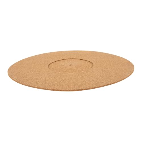 ERINGOGO Schallplattenmatte Aus Vinyl Plattentellerauflage Aus Kork Das Clash-vinyl Slipmat Für Plattenspieler Musikordner Umdrehen Ja Vinyl Premium-plattenspieler-abdeckung Orange von ERINGOGO