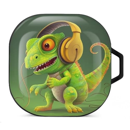 Chameleon Listen Music Kopfhörer-Schutzhülle, Kopfhörerhülle für Galaxy Buds Live, Galaxy Buds Pro, Galaxy Buds2, Galaxy Buds 2 Rro Series Kopfhörer von ERKSOUKA