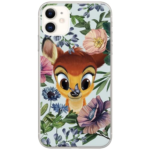 ERT GROUP Handyhülle für Apple iPhone 11 Original und offiziell Lizenziertes Disney Muster Bambi 011 optimal an die Form des Handy angepasst, hülle aus TPU von ERT GROUP