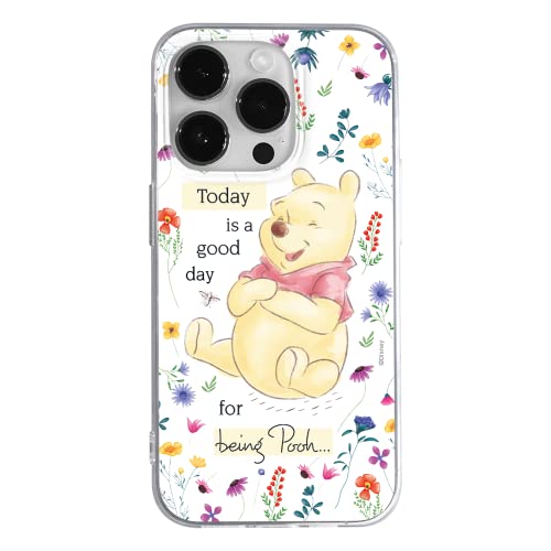 ERT GROUP Handyhülle für Apple iPhone 14 PRO Original und offiziell Lizenziertes Disney Muster Winnie The Pooh and Friends 029 optimal an die Form des Handy angepasst, hülle aus TPU von ERT GROUP