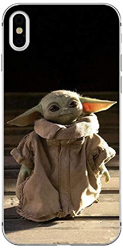 ERT GROUP Handyhülle für Apple iPhone X/XS Original und offiziell Lizenziertes Star Wars Muster Baby Yoda 001 optimal an die Form des Handy angepasst, hülle aus TPU von ERT GROUP