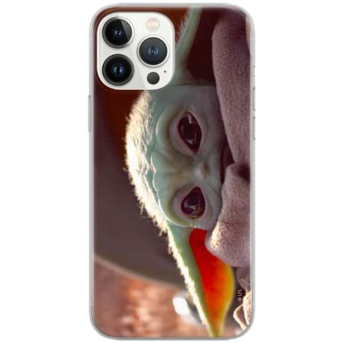 ERT GROUP Handyhülle für Apple iPhone XR Original und offiziell Lizenziertes Star Wars Muster Baby Yoda 021 optimal an die Form des Handy angepasst, hülle aus TPU von ERT GROUP