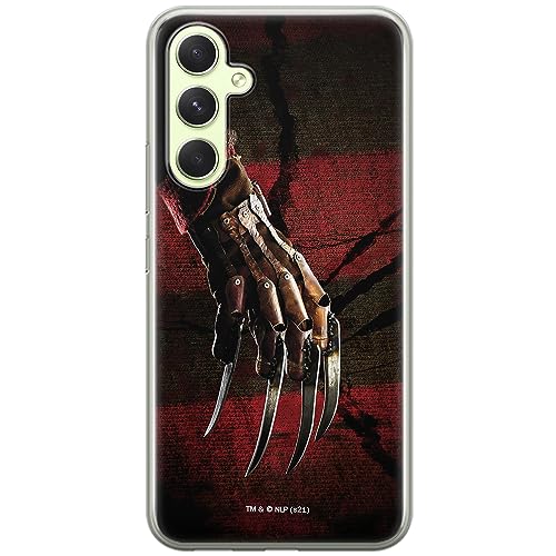 ERT GROUP Handyhülle für Samsung A54 5G Original und offiziell Lizenziertes Horror Muster Nightmare of Elm Street 002 optimal an die Form des Handy angepasst, hülle aus TPU von ERT GROUP