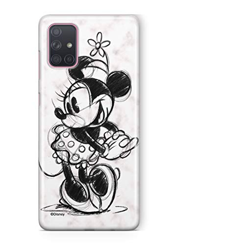 ERT GROUP Handyhülle für Samsung A71 Original und offiziell Lizenziertes Disney Muster Minnie 026 optimal an die Form des Handy angepasst, hülle aus TPU von ERT GROUP