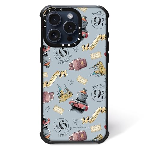 ERT GROUP Original und Offiziell Lizenziertes Harry Potter Muster Harry Potter 041 Magnetisch Handyhülle für IPHONE 14 Case, Zoll Kompatibel mit MagSafe, stoßfest, Blue von ERT GROUP