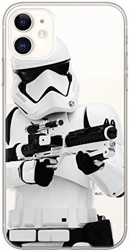 ERT GROUP Original und Offiziell Lizenziertes Star Wars Stormtrooper Handyhülle für iPhone 11, Case, Hülle, Cover aus Kunststoff TPU-Silikon, schützt vor Stößen und Kratzern von ERT GROUP