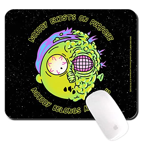 ERT GROUP Originales und offiziell Lizenziertes Rick and Morty Mauspad, Muster Rick and Morty 010, schwarz, PC-Computer-Mauspad, rutschfest, 225 mm x 189 mm ERT GROUP Originales und offiziell Lizenziertes Rick and Morty Mauspad, Muster Rick and Morty 010, schwarz, PC-Computer-Mauspad, rutschfest, 225 mm x 189 mm von ERT GROUP