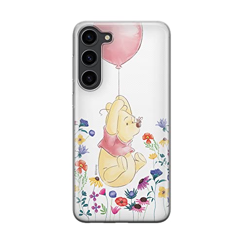 ERT Group Handyhülle für Samsung S23 Original und offiziell Lizenziertes Disney Muster Winnie The Pooh & Friends 028 optimal an die Form des Handy angepasst, hülle aus TPU von Babaco