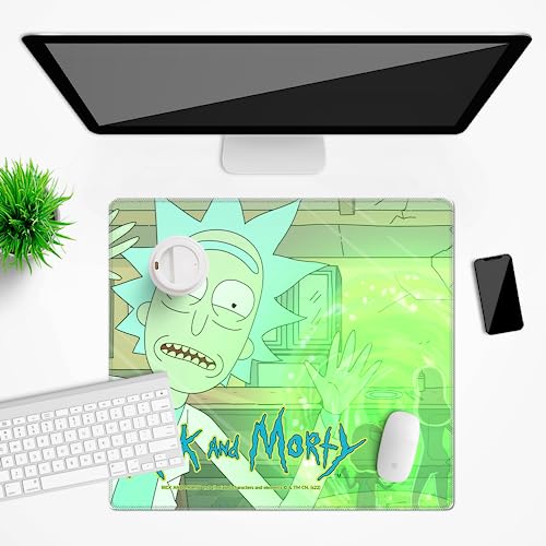 Ert Group Original Rick and Morty Schreibtischunterlage 035 Multicoloured 50 x 45 cm von ERT GROUP