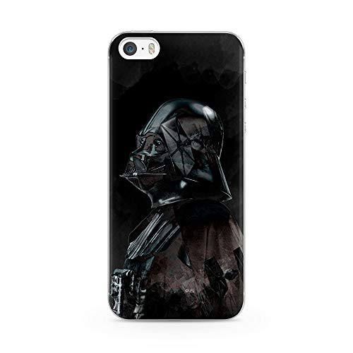 Original und Offiziell lizenziertes Star Wars Darth Vader Handyhülle für iPhone 5, iPhone 5s, iPhone SE, Case, Hülle, Cover aus Kunststoff TPU-Silikon, schützt vor Stößen und Kratzern von ERT GROUP