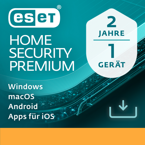 HOME Security Premium Verlängerung Lizenz   1 Gerät 2 Jahre (Download) von ESET