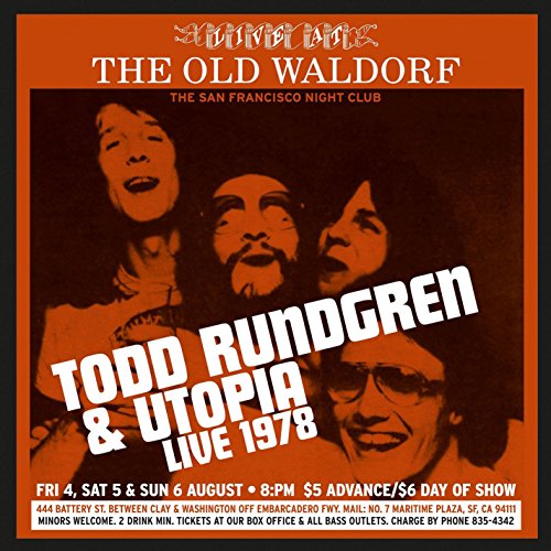 Live at the Old Waldorf San Francisco - August 197 Live at the Old Waldorf San Francisco - August 197 von Cherry Red Records