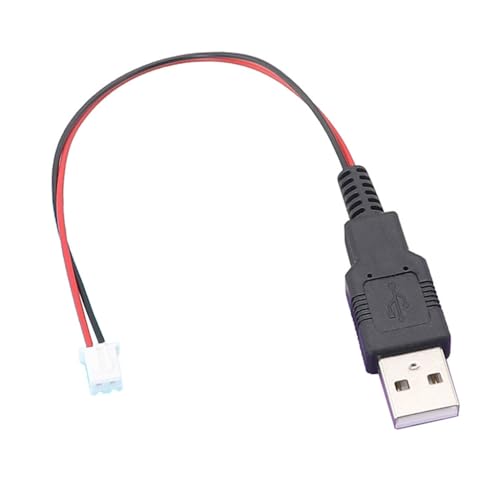 ESTCNK Hochwertiges USB-auf-XH2.54-2P-Adapterkabel für Mikrocontroller, Verwendung 1007 24 AWG Draht von ESTCNK