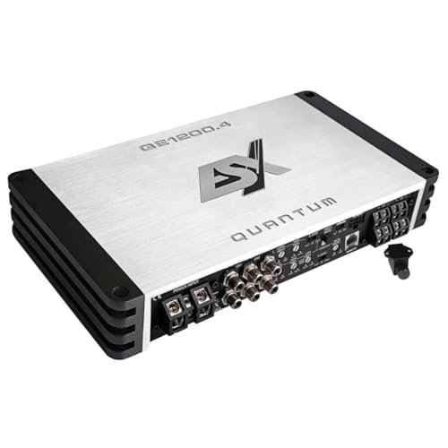 ESX QE1200.4-4/3/2-Kanal Verstärker Endstufe brückbar | 1200 Watt RMS von ESX