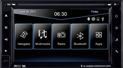 ESX VN630W Navigationsgerät, Festeinbau Europa Bluetooth®-Freisprecheinrichtung, Integriertes Navi von ESX