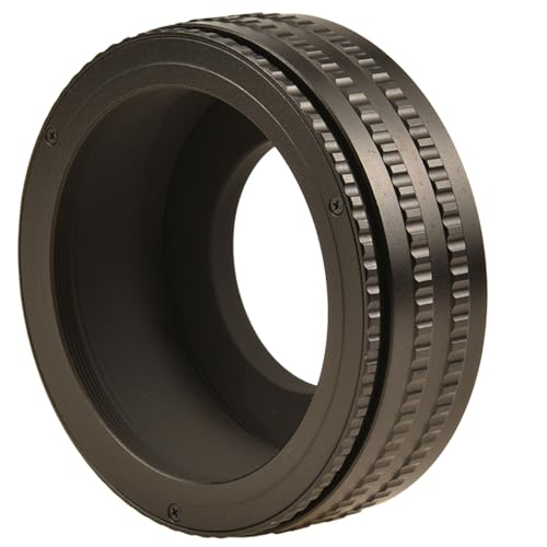 M58 auf M42 25 mm-55 mm Einstellbarer Fokussierungs-Helicoid-Adapter, Verlängerungsrohr, Objektiv-Halterung, Konverter für verschiedene Kameras von ETAWDE