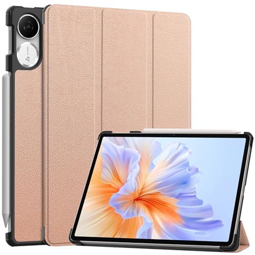 Tablet-Schutz Kompatibel mit Huawei Honor Pad V9 11,5 Zoll Hülle, dreifach faltbare Smart Tablet Hülle, leichte Schutzhülle, harte PC-Rückseite, schlanke Hülle, mehrere Betrachtungswinkel, automatisch von ETGOKJM