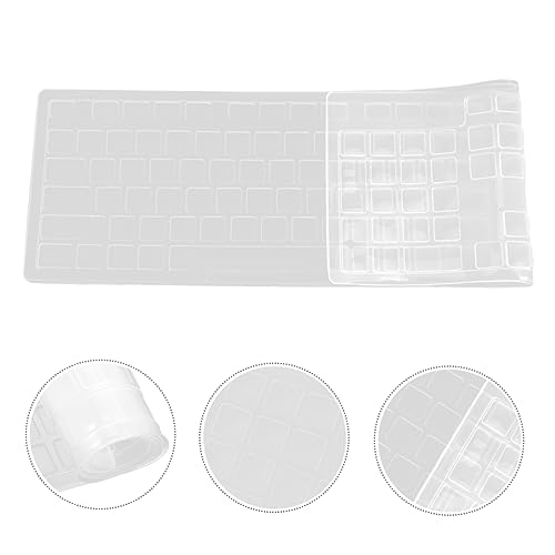 ETHZZLE 1 PC Tastaturschutz Für KB216 Kabelgebundene Tastatur Transparente TPU Schutzhülle Mit Anti Fingerabdruck Funktion Staubschutz Und Kratzfestigkeit Für Langlebigen Einsatz von ETHZZLE