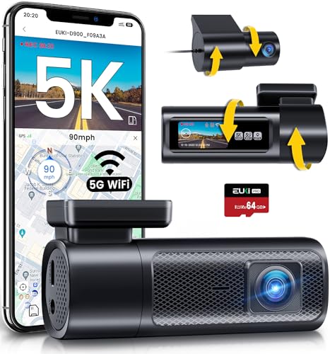 EUKI 5K/4K Dashcam (D900-UK) von EUKI