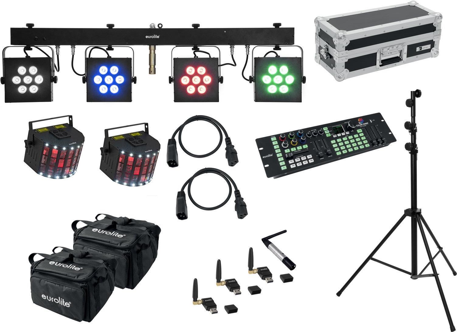 EUROLITE Set LED KLS-3002 + Laser Derby Mobile Bundle (20000912) von EUROLITE