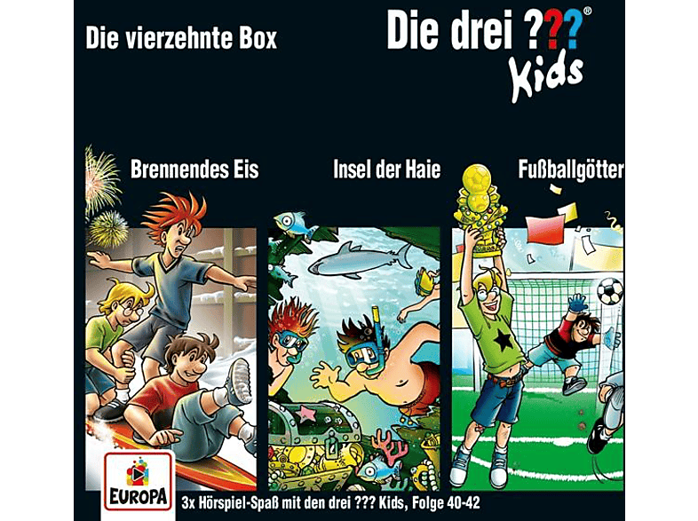 Die Drei ??? Kids - 14/3er Box (Folgen 40,41,42) (CD) von EUROPA/SON