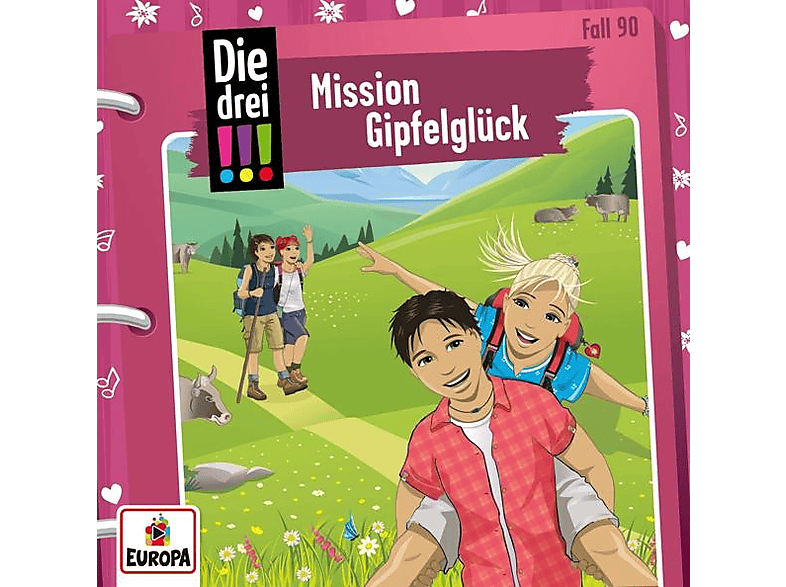 Die Drei ??? - Folge 90: Mission Gipfelglück (CD) von EUROPA/SONY MUSIC FAMILY ENTER