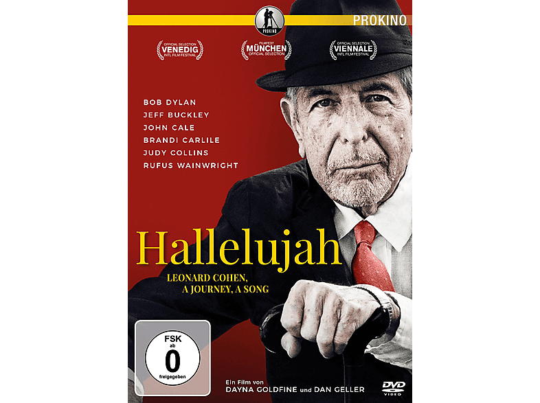 Hallelujah: Leonard Cohen, a Journey, Song DVD von EUROVIDEO