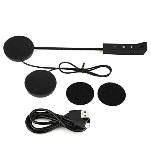 1 Paar Motorradhelm Bluetooth BT Headset, Motorrad Sport Headset wasserdicht, Kopfhörer Lautsprecher Unterstützung Freisprechen von EVGATSAUTO