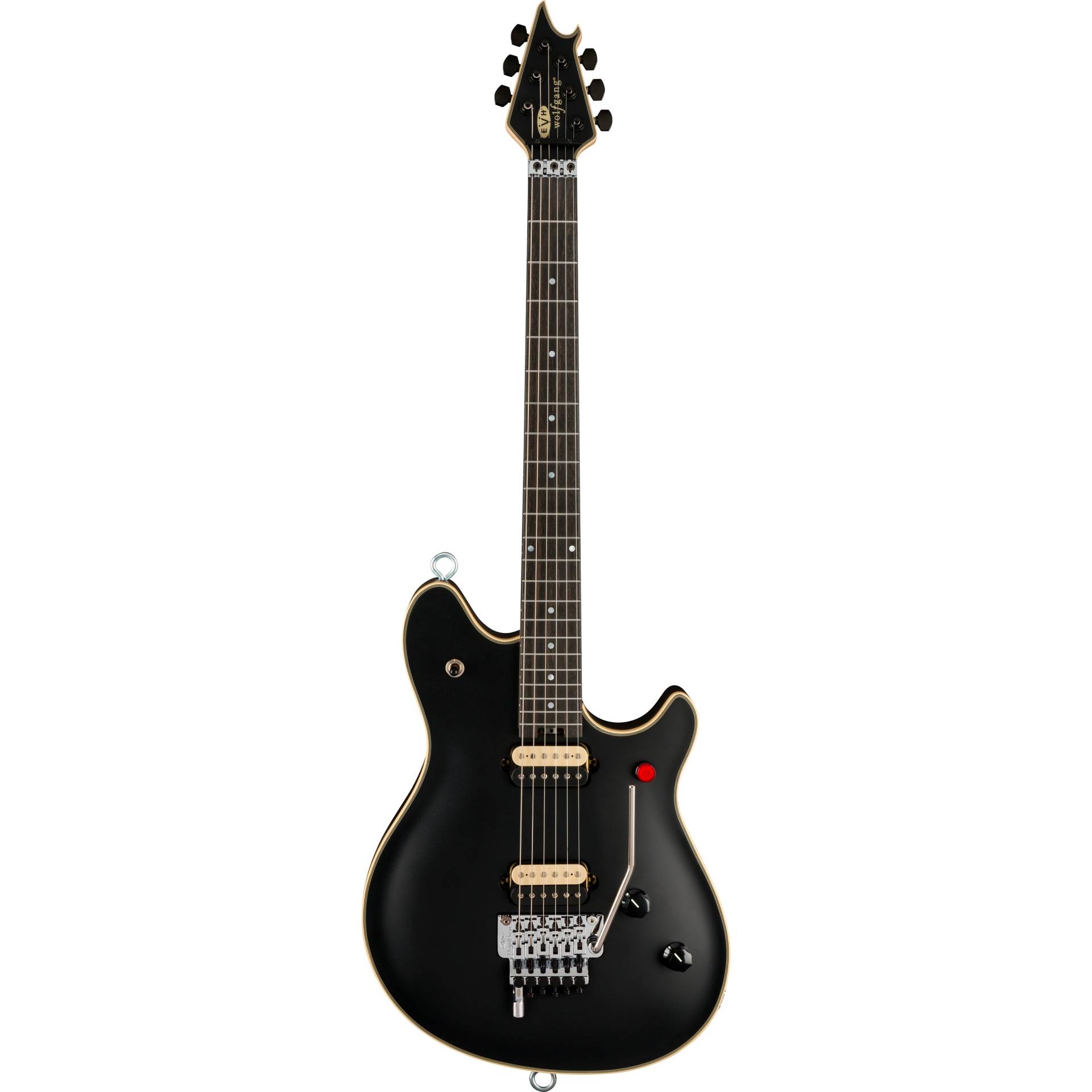 EVH MIJ Series EVH Signature Wolfgang Ebony Stealth Electric Guitar with Case von EVH