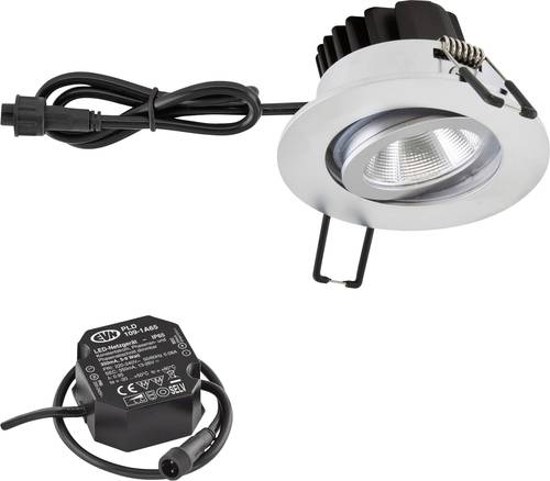 EVN PC650N615D2W LED-Einbauleuchte LED LED fest eingebaut 6W Chrom von EVN