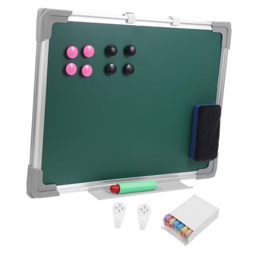 EXCEART 1 Satz Löschbare Magnetische Tafel Planke Radiergummis Magnetisches Whiteboard Kleine Rechteckige Tafeln Schild Whiteboardstift Whiteboard-marker Wandtafel Green Aluminiumlegierung von EXCEART