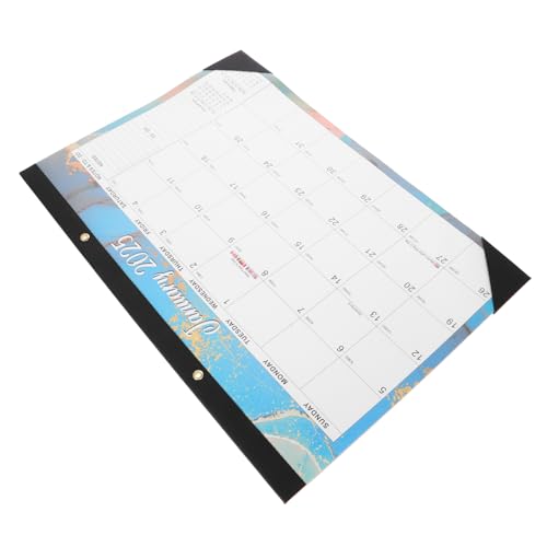 EXCEART 18 Wandkalender 2025 Kalender 2024-2025 Bürokalender Kühlschrankkalender Monatskalenderwand Jumbo-kalender Wandkalender Zum Aufhängen Lehrertischkalender Wandkalender-planer Papier von EXCEART