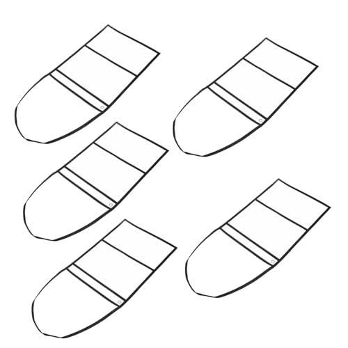 EXCEART 5 Stück Trocken Abwischbare Ordneretiketten Für Aktentaschen Ordner Etiketten Für Ordner Wiederverwendbar Trocken Abwischbare Taschen Transparente Hüllen Für Klassenzimmer von EXCEART