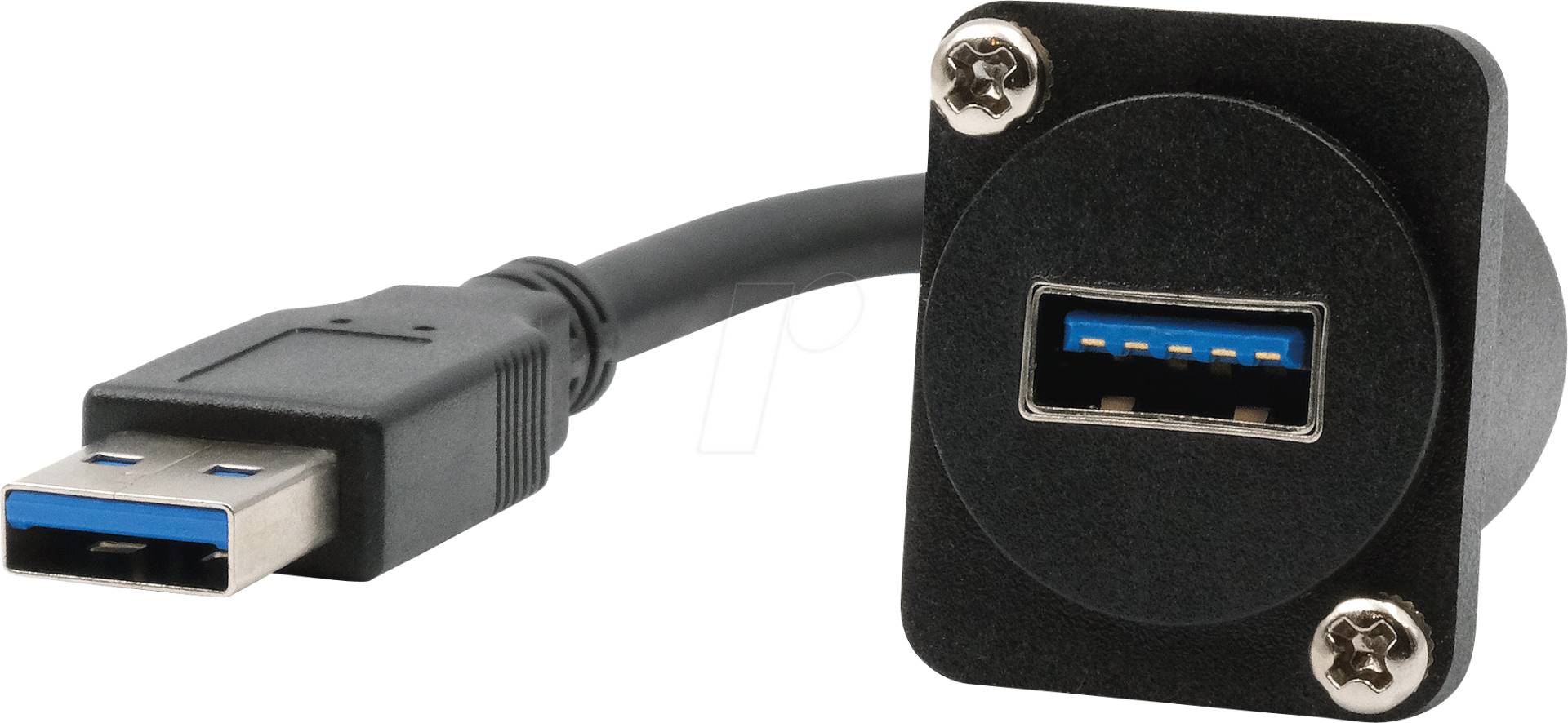 EXSYS EX-49164 - D-Typ Modul, USB 3.2 Gen 1, Typ-A Buchse / Stecker, 20 cm von EXSYS