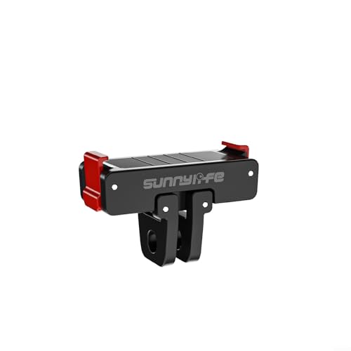 EXTRWORY OA5-AD887 Schnellwechseladapter für DJI Action 5 Pro Kamera mit magnetischer Halterung und 1/4-Zoll-Schnittstelle, für OSMO Action 4/3/2 Zubehör von EXTRWORY