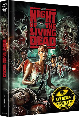 Night of the living dead - Mediabook - Limited Edition auf 500 Stück - Cover H wattiert (+ DVD) [Blu-ray] von EYK Media
