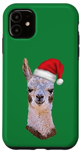 Hülle für iPhone 11 Weihnachtsmütze, Weihnachtsmannmütze, lustiges Design von EZ BLUZ