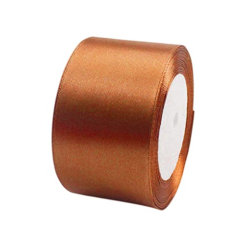 15 mm rotes Band zum Basteln von Geschenken, 23 m rotes Polyester, doppelseitiges Satinband, Geschenkband, Weihnachtsband, Geschenkverpackung, dickes Stoffband für Geschenke, Blumensträuße, Kuchen, von EZVFIRPDFZ