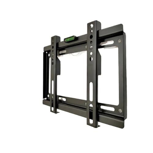 EZZON TV-Wandhalterung, flaches Profil, fest für 35,6-107,7 cm (14-42 Zoll) Flachbildfernseher und Monitore, universelle TV-Monitorhalterung, max. VESA 200 x 200 mm von EZZON