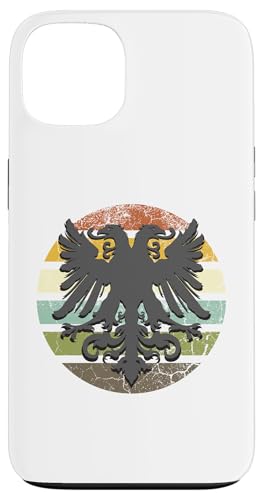 Doppeladler Kaiser-Adler Retro Motiv Hülle für iPhone 13 von Eagle