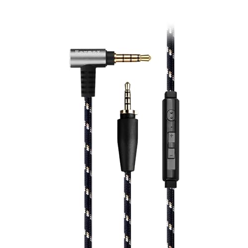 Earmax USB-Typ-C auf 2,5 mm 6N OCC Nylon-Upgrade-Kabel, 1,2 m, kompatibel mit Senns Urbanite L Urbanite XL Kopfhörern von Earmax