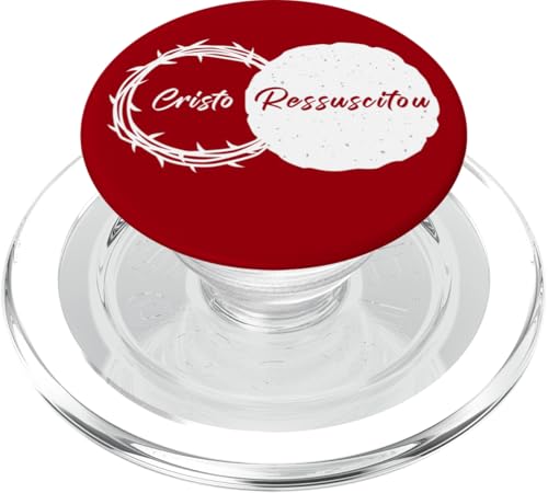 Cristo Ressuscitou – Christian Easter Passover Portuguese PopSockets PopGrip für MagSafe Cristo Ressuscitou – Christian Easter Passover Portuguese PopSockets PopGrip für MagSafe von Easter Christian Faith Blessings