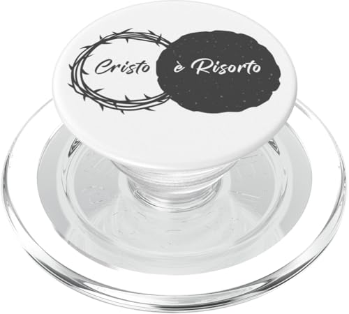 Cristo è Risorto – Jesus Christian Easter Passover Italian PopSockets PopGrip für MagSafe Cristo è Risorto – Jesus Christian Easter Passover Italian PopSockets PopGrip für MagSafe von Easter Christian Faith Blessings