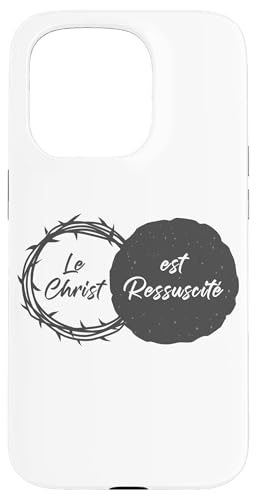 Le Christ est Ressuscité – Christian Easter Passover French Hülle für iPhone 15 Pro Le Christ est Ressuscité – Christian Easter Passover French Hülle für iPhone 15 Pro von Easter Christian Faith Blessings